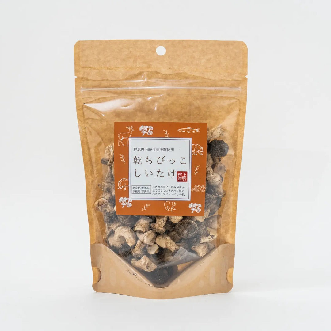 株式会社上野村きのこセンターが販売する上野村乾ちびっこしいたけ40g