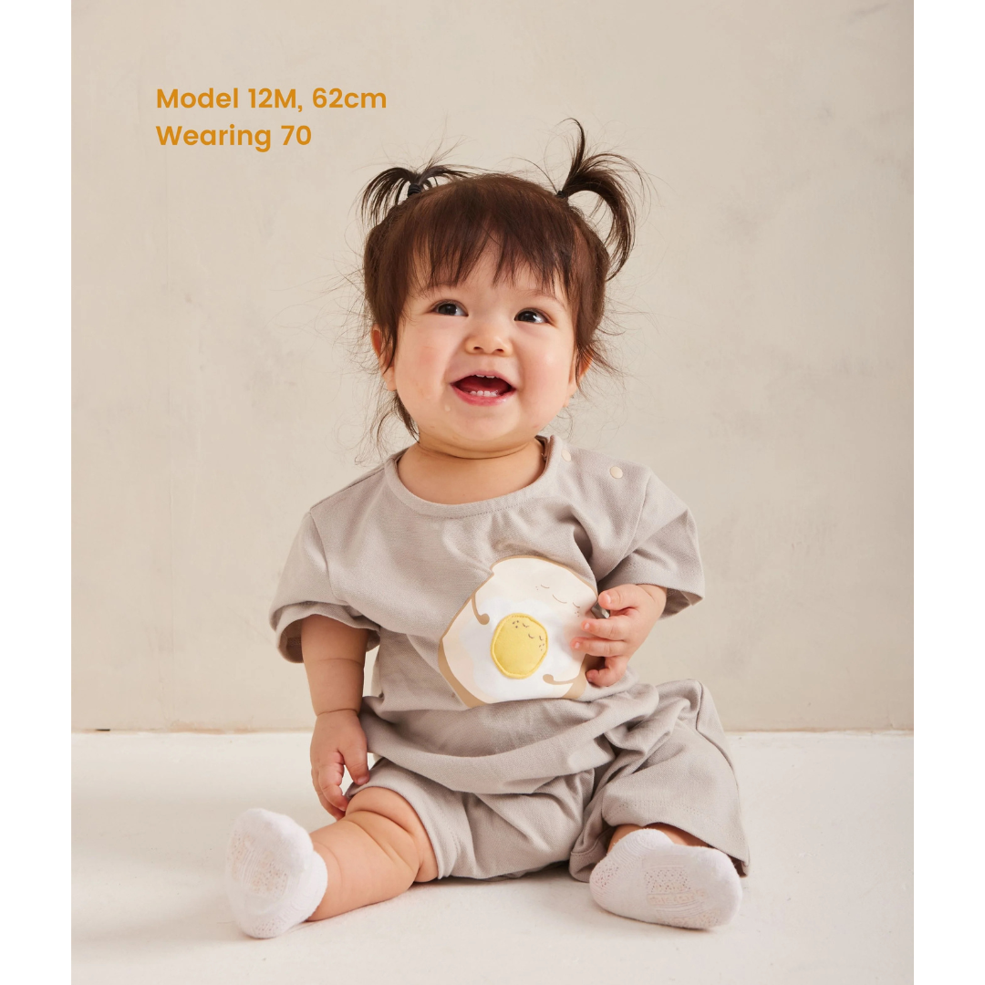 MAYNAMI株式会社が販売するmimimono トーストベビーロンパース