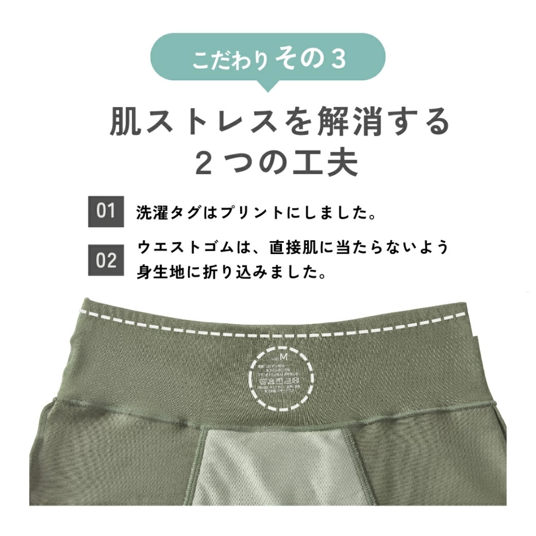 株式会社マザーテラスが販売するサニタリー吸水ショーツ ハイウエスト