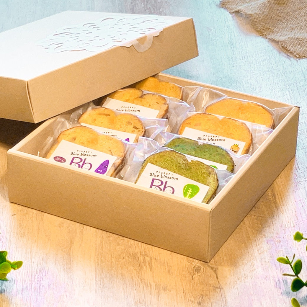 株式会社ブルーブロッサムが販売するやさいパウンド 定番4種 8個入ギフトセット