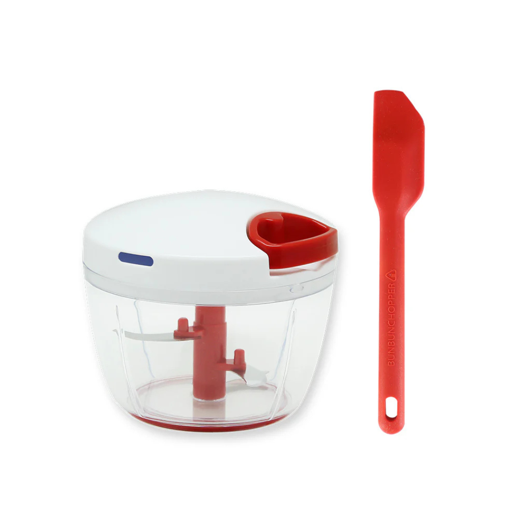 有限会社ケイ・アンド・エーが販売する【セット】ぶんぶんチョッパーR+ミニスパチュラレッド
