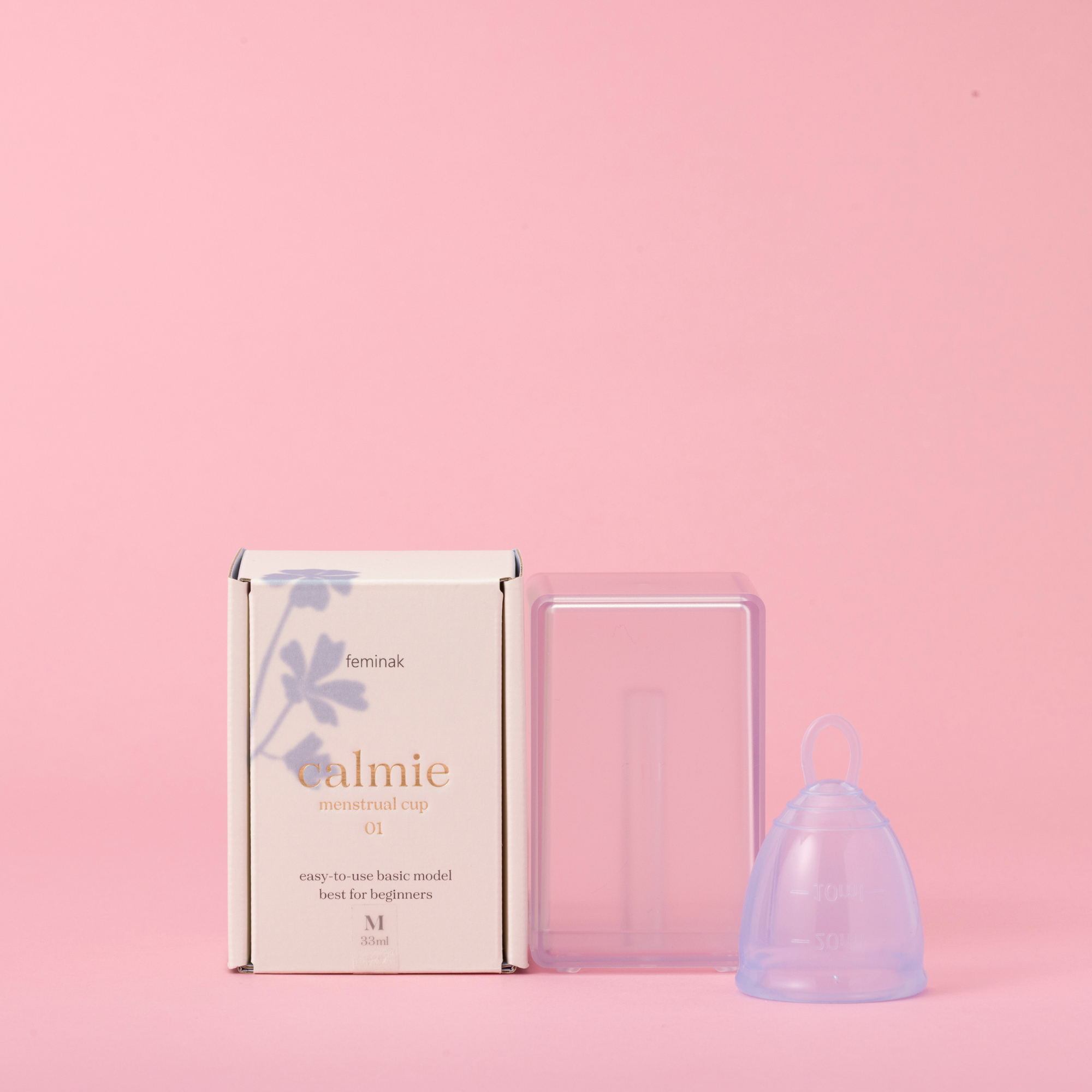 ゴムノイナキ株式会社が販売するfeminak (フェミナック) 国産月経カップ 全4種