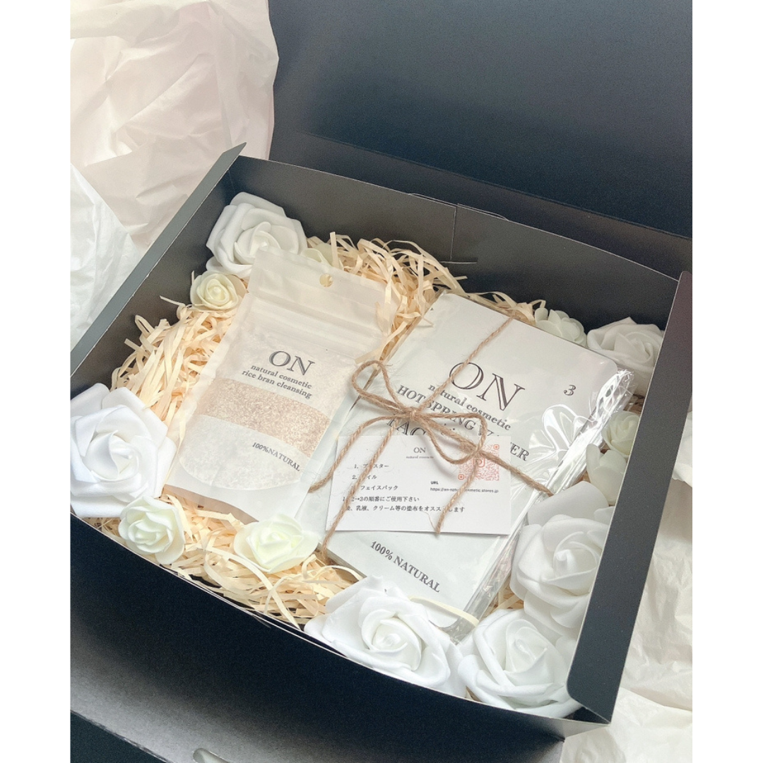ON natural cosmeticが販売するギフト用 全4種