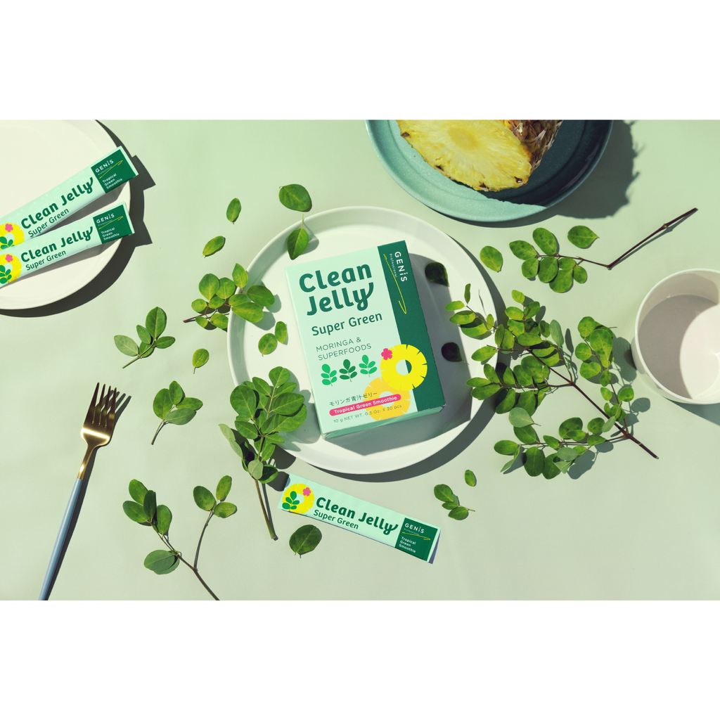 クリーンゼリー Clean Jelly｜国産モリンガの青汁ゼリー