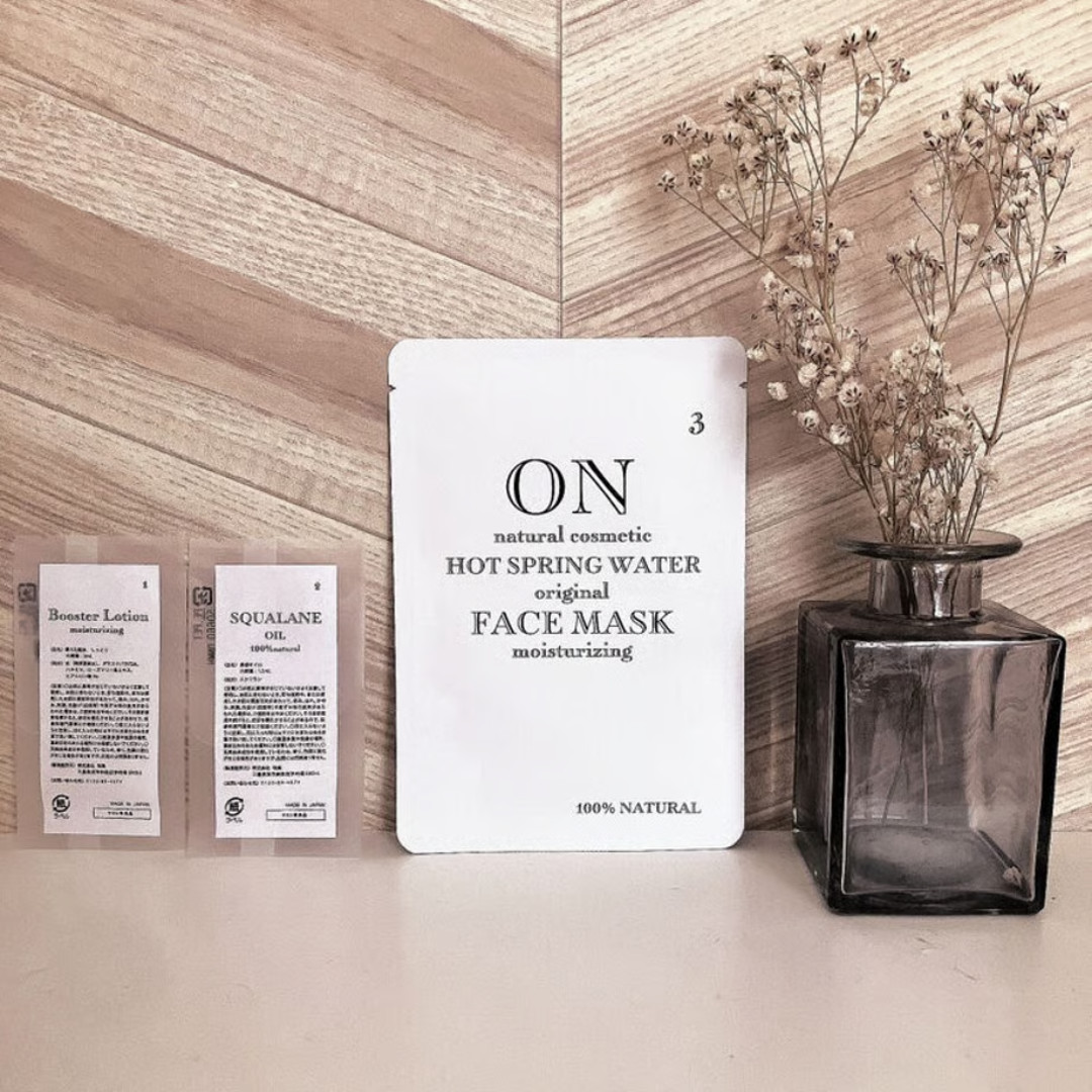 ON natural cosmeticが販売する温泉シートマスクF しっとり