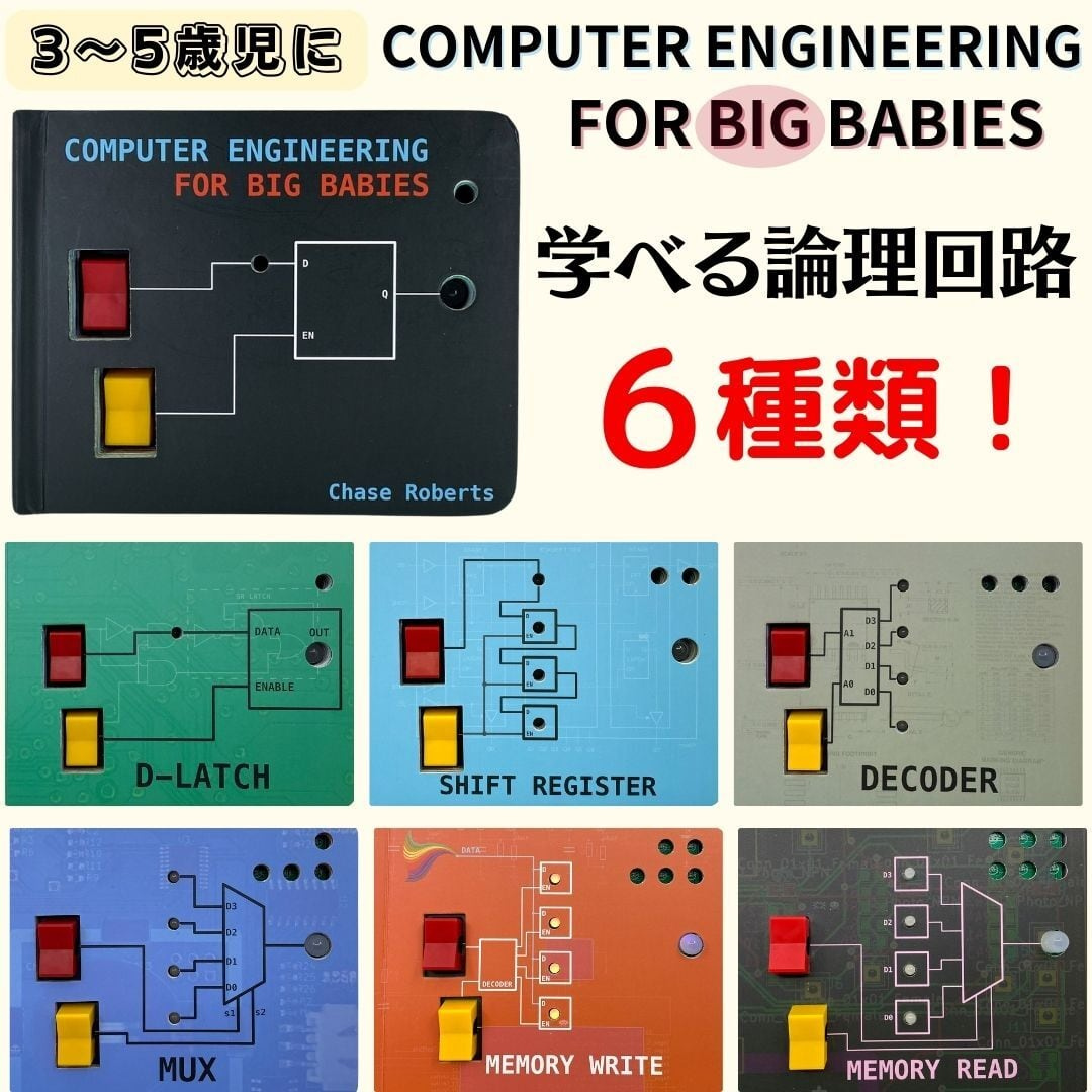 株式会社モノツク工業が販売する3歳からプログラミングを学べる知育絵本