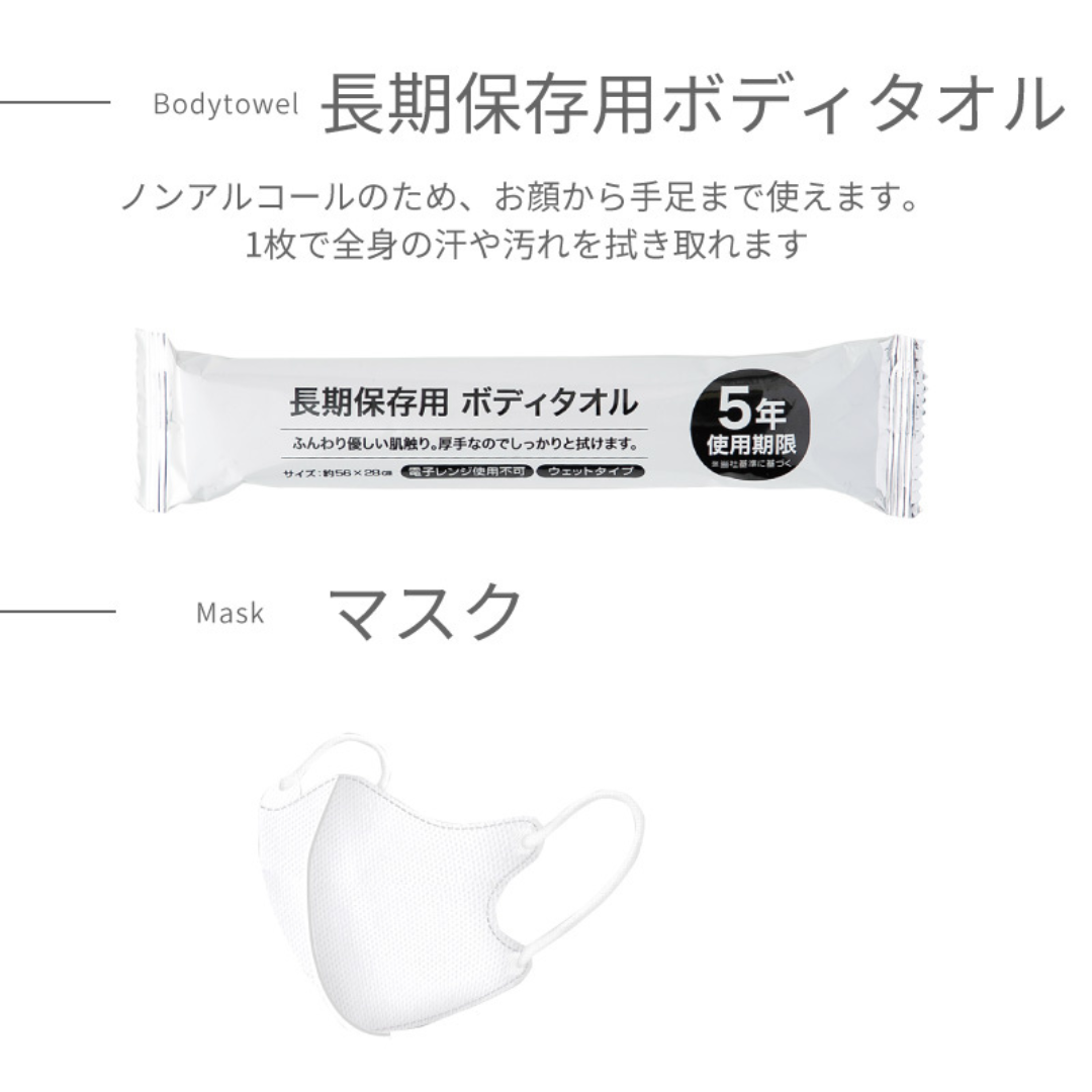 株式会社ハイスピリットが販売する防災リュック1人用