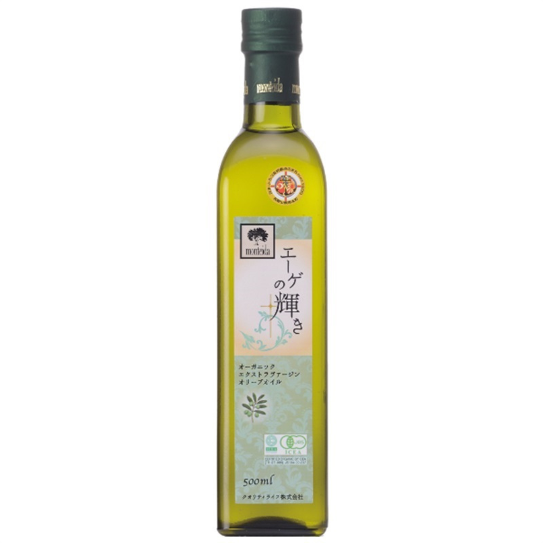クオリティソフト株式会社が販売するエクストラバージンオリーブオイル「エーゲの輝き」 全2種
