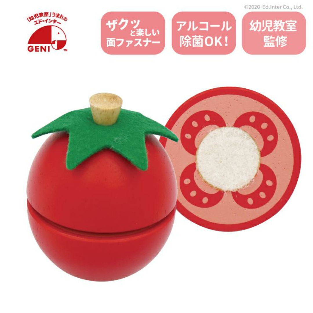 株式会社エドインターが販売する木のおままごと「完熟トマト」