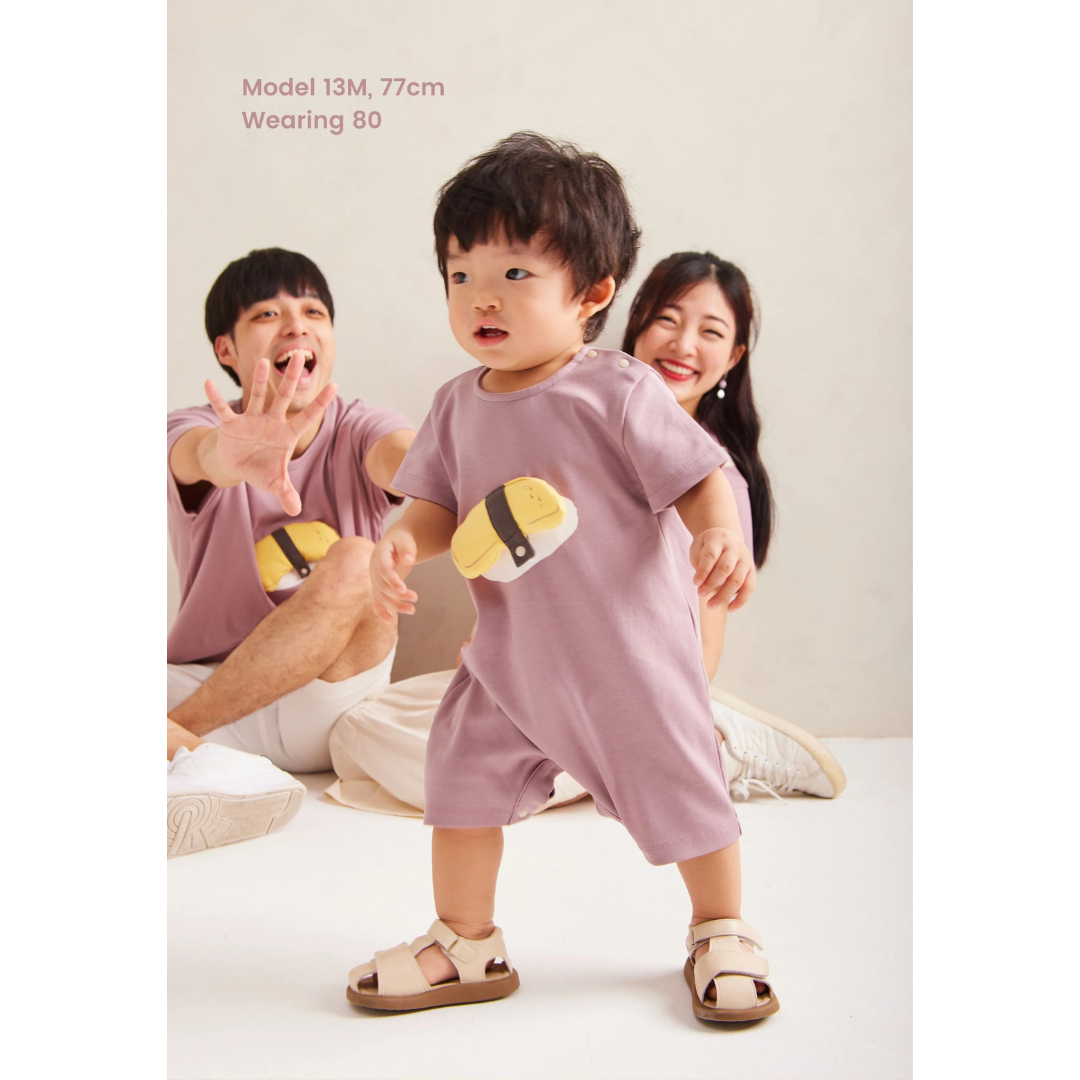 MAYNAMI株式会社が販売するmimimono たまごベビーロンパース