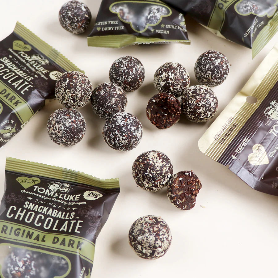 株式会社クッキータイム・ジャパンが販売するトム&ルークフルーツ&ナッツボール 全3種