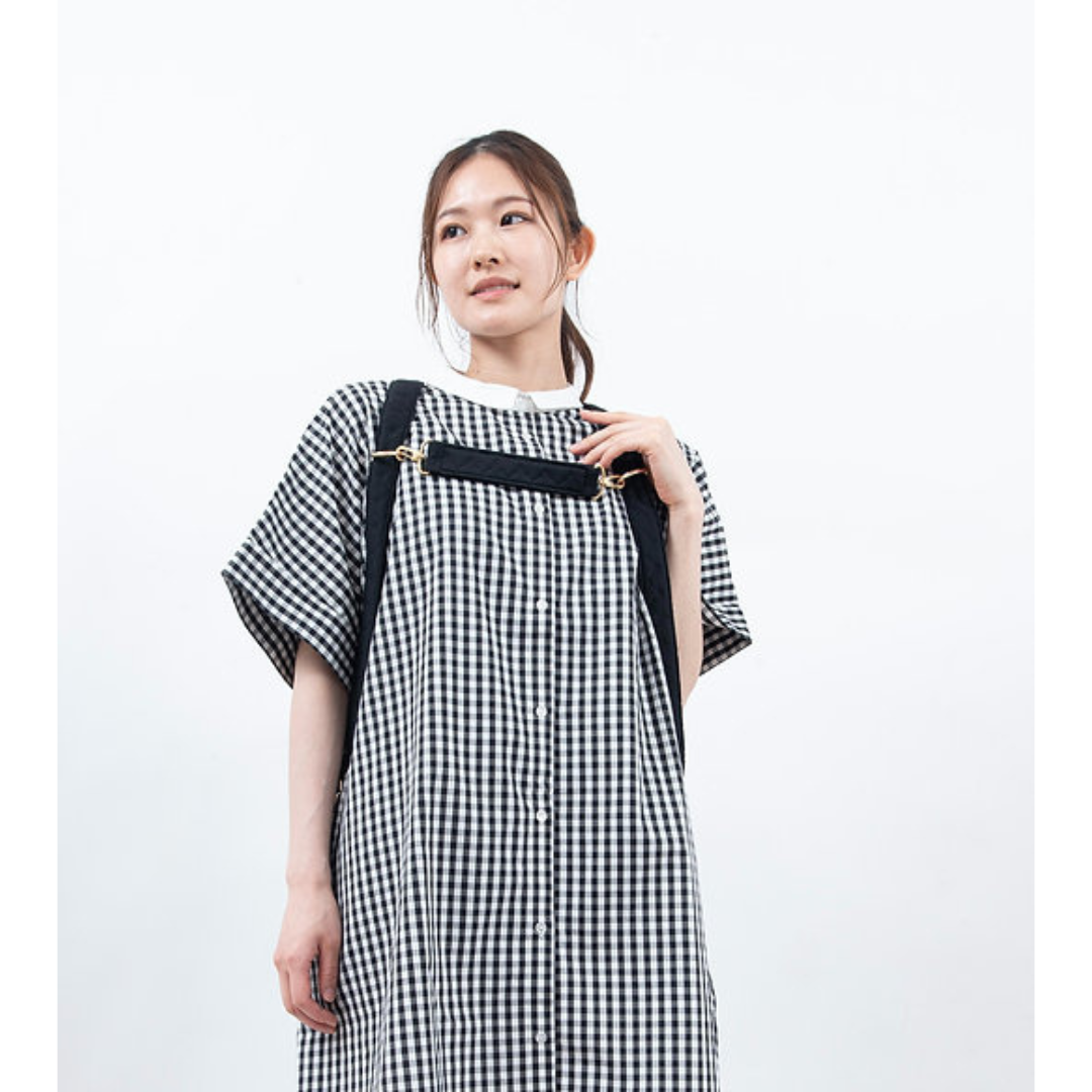 株式会社OUTBLOOMが販売するblack quilt BAG 3way bag black quilt