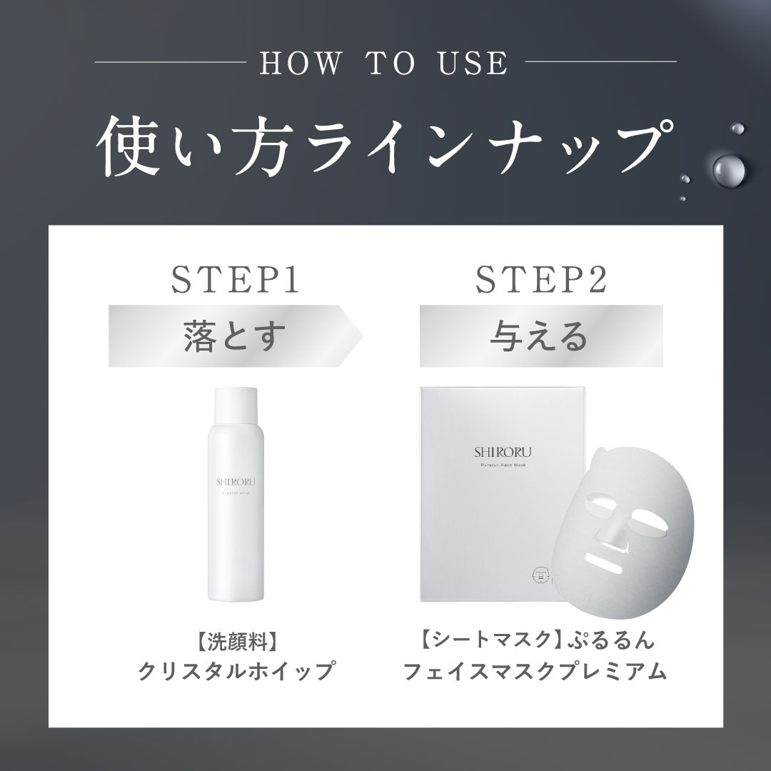 SHIRORU株式会社が販売するぷるるんフェイスマスクプレミアム(5枚)