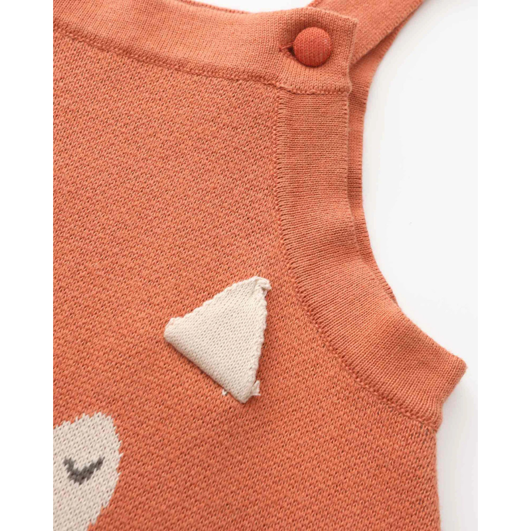 MAYNAMI株式会社が販売するフォックスニットベビーロンパー