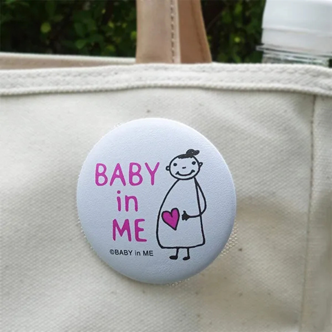 BABY in ME®が販売するマタニティふっくらバッジ