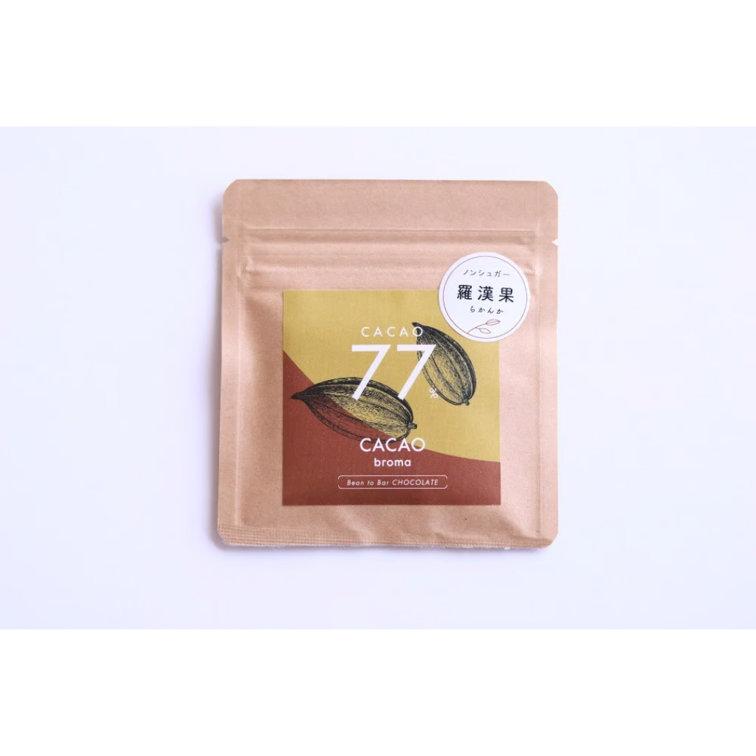 ロッツ株式会社が販売する羅漢果チョコレート