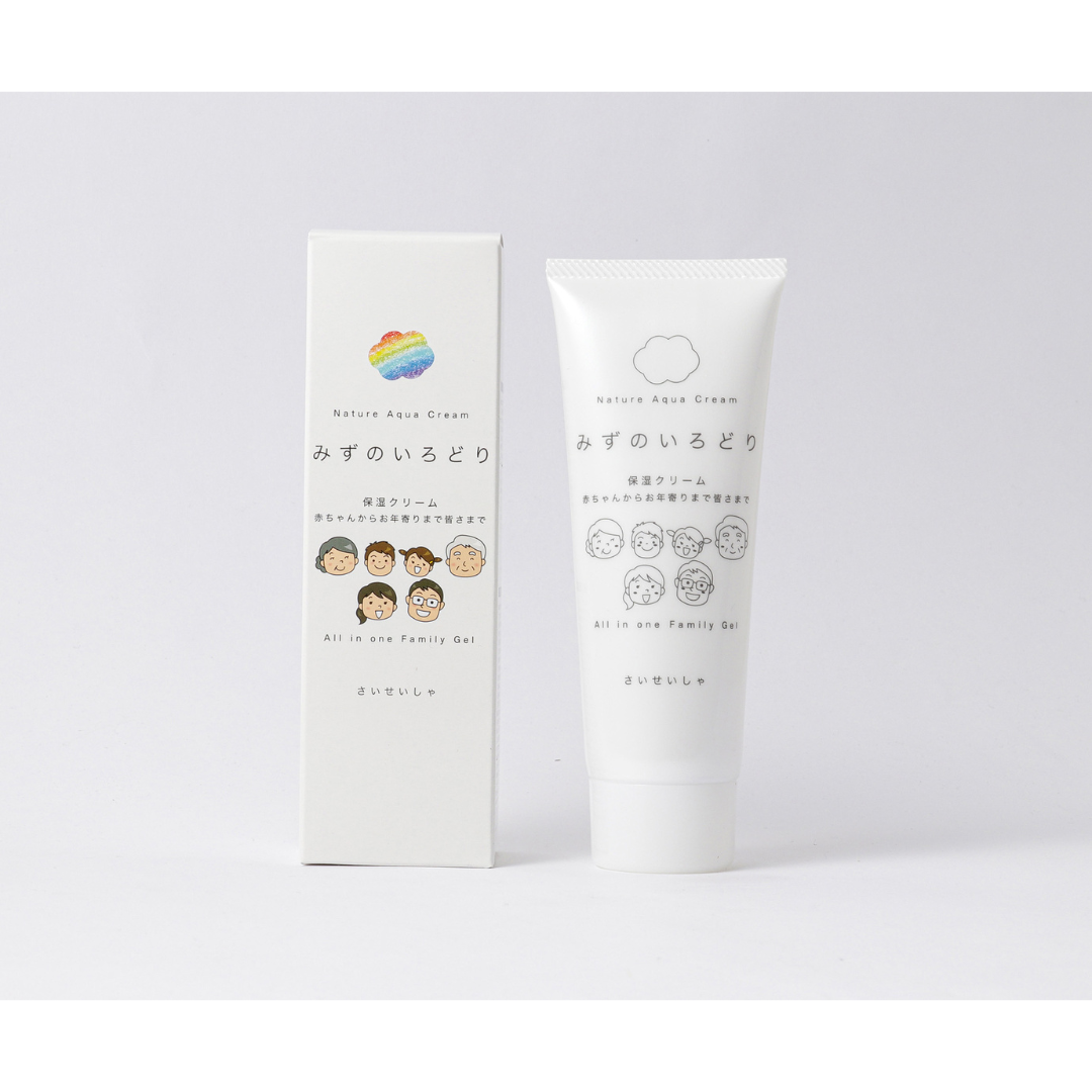 株式会社彩生舎が販売するナチュールアクアクリーム 水の彩 全2種