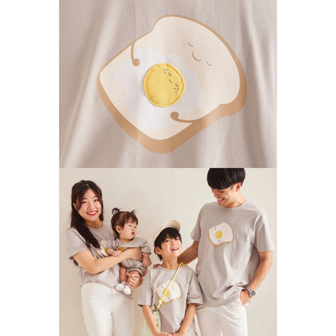 MAYNAMI株式会社が販売するmimimono トースト大人用Tシャツ