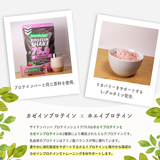 ザイテンバッハ プロテインシェイク 全2種