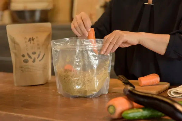 株式会社ミネラリストが販売する食べるbambina熟成発酵竹ぬかどこ