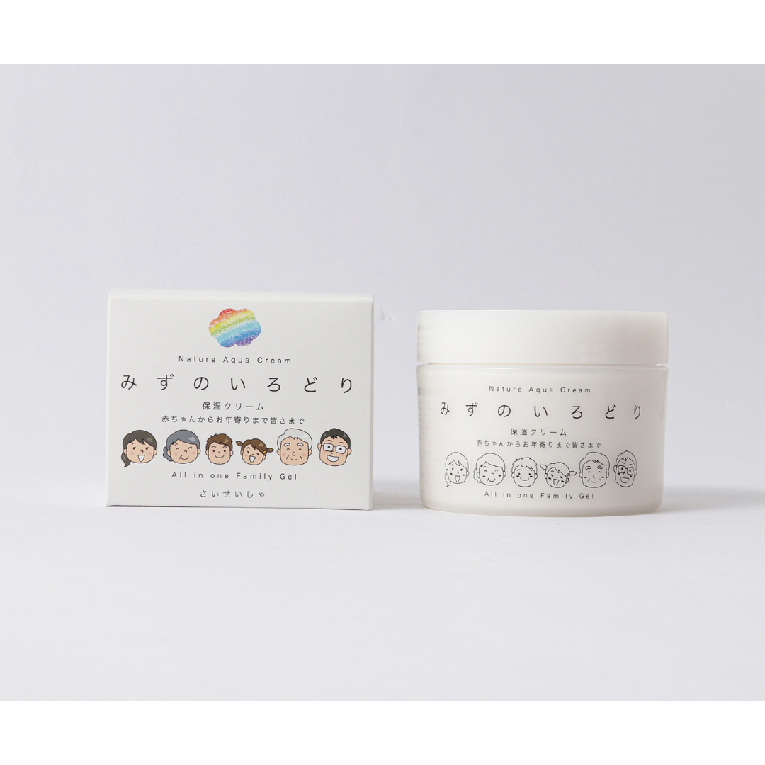 株式会社彩生舎が販売するナチュールアクアクリーム 水の彩 全2種