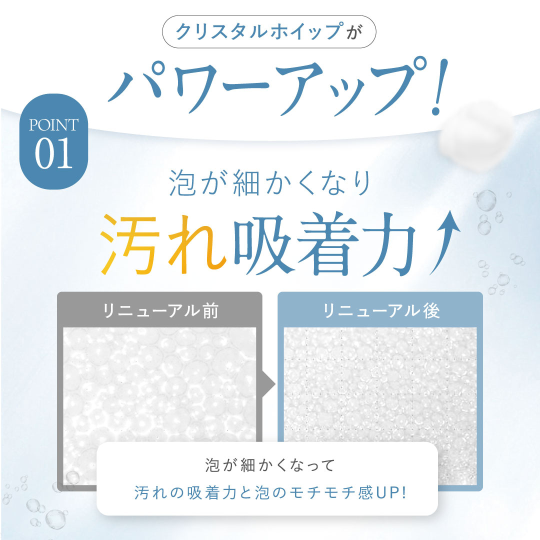 SHIRORU株式会社が販売するクリスタルホイップ 洗顔料