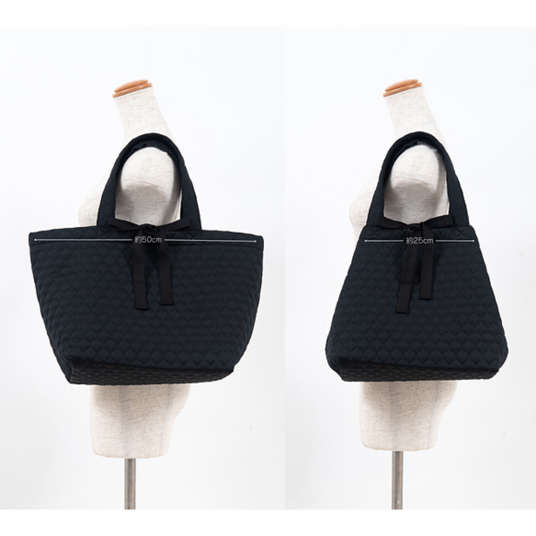 株式会社OUTBLOOMが販売するblack quilt BAG 2way tote black auit 全2種