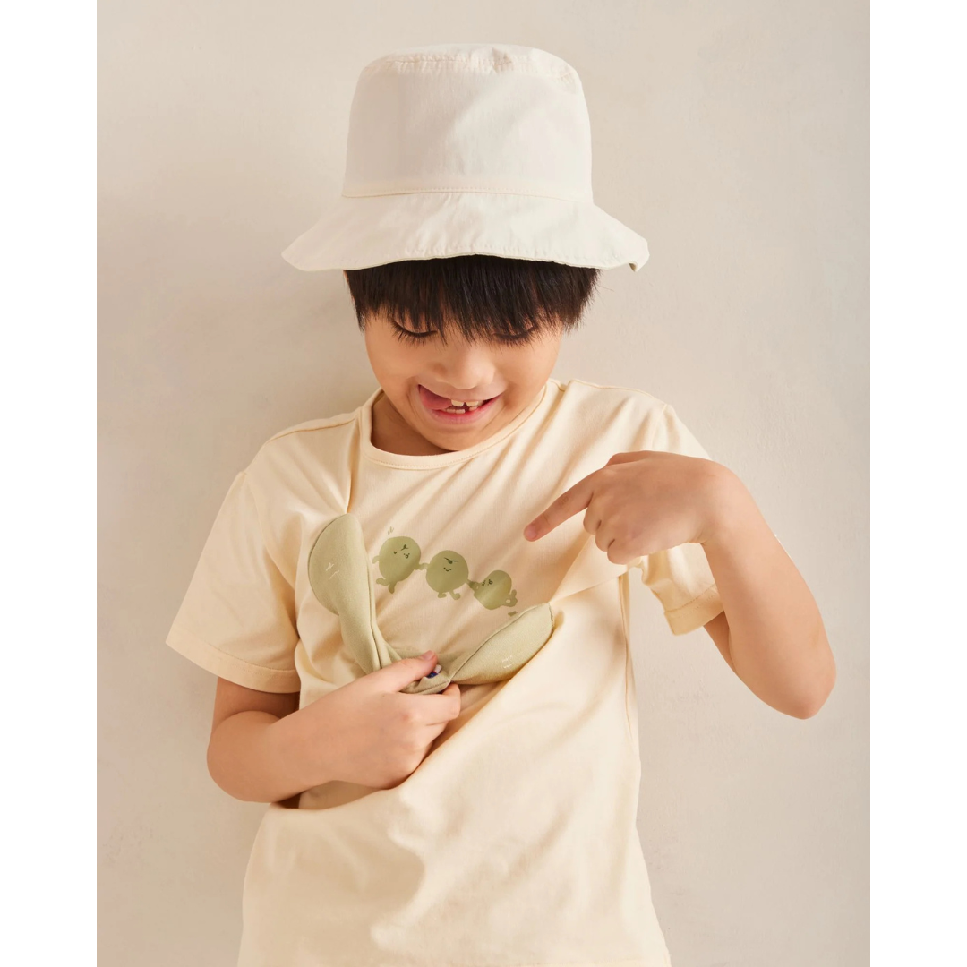 MAYNAMI株式会社が販売するmimimono 枝豆キッズTシャツ