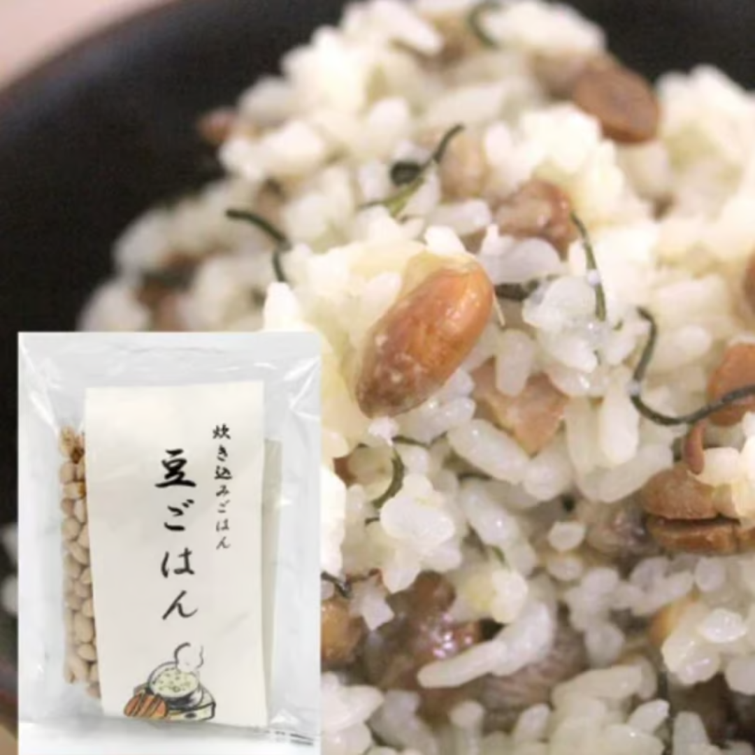 有限会社能登製塩が販売する炊き込みごはん豆ごはん