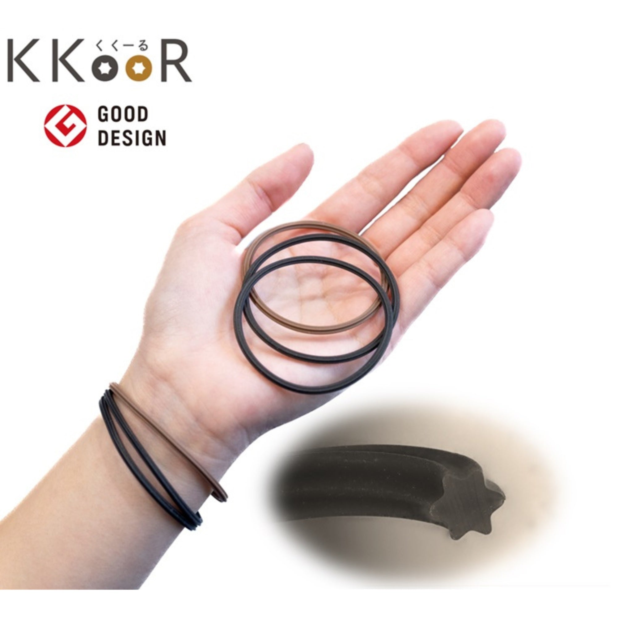 NOK株式会社が販売するKKOOR(ヘアゴム)