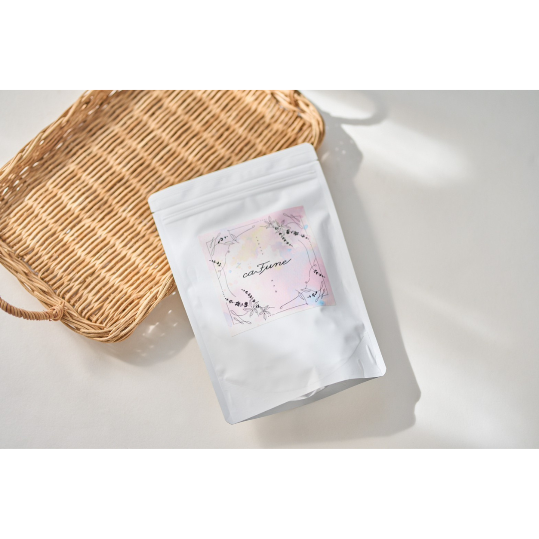 KANNABI株式会社が販売する-caFune-心ほどける、あまいハーブティー