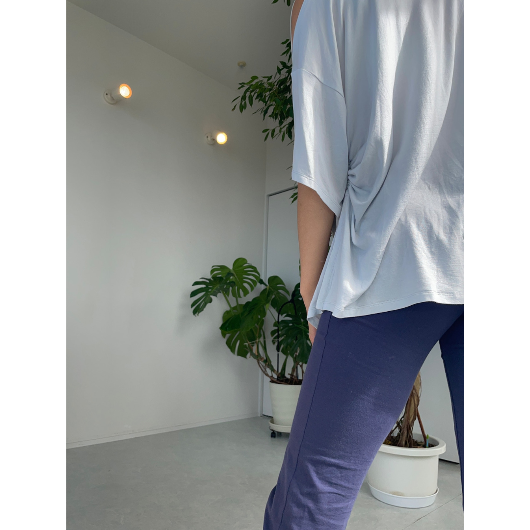 オーガニックセミフレアパンツ 全3種