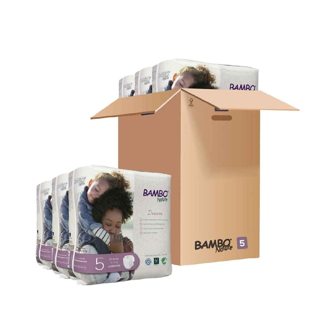 アイエスネットレ有限会社が販売するバンボネイチャー紙おむつ パンツタイプ ジュニア5号 5パックセット