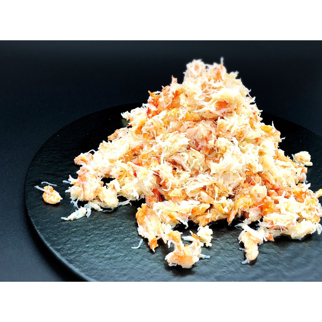 マルショウ水産が販売するタラバ蟹むき身 全2種