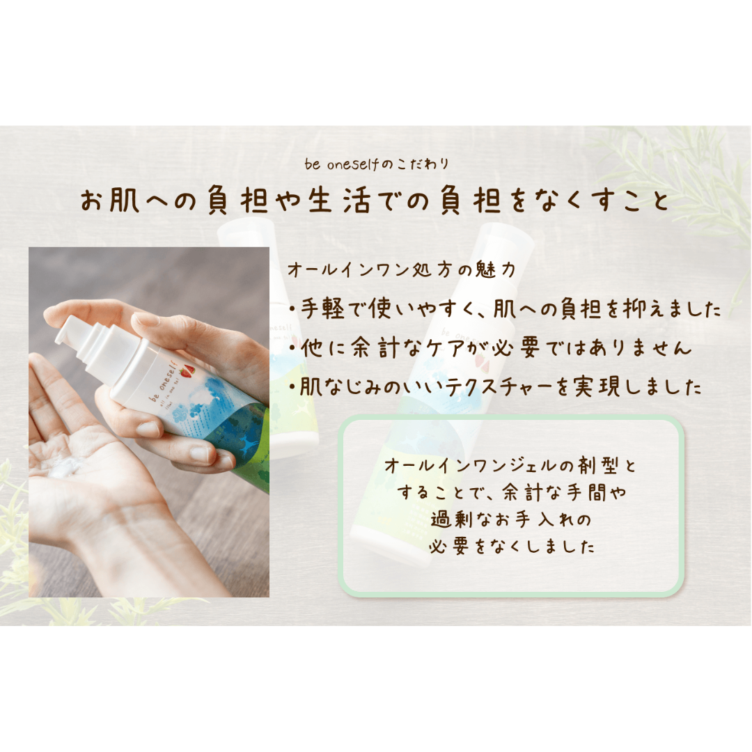 be oneselfが販売するオールインワンジェル