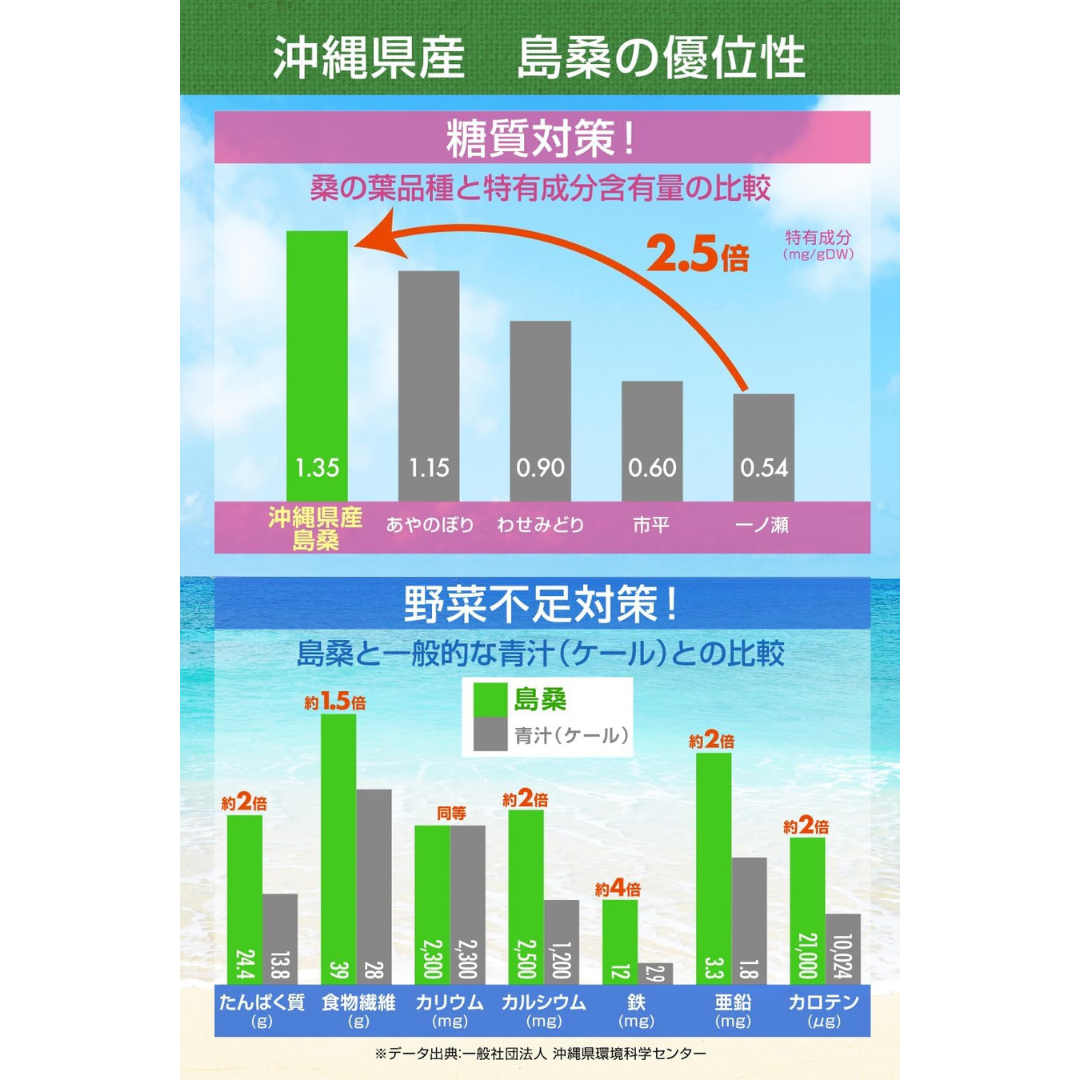 株式会社リクセルが販売する&WELL 桑の葉茶 栄養まるごと粉末タイプ