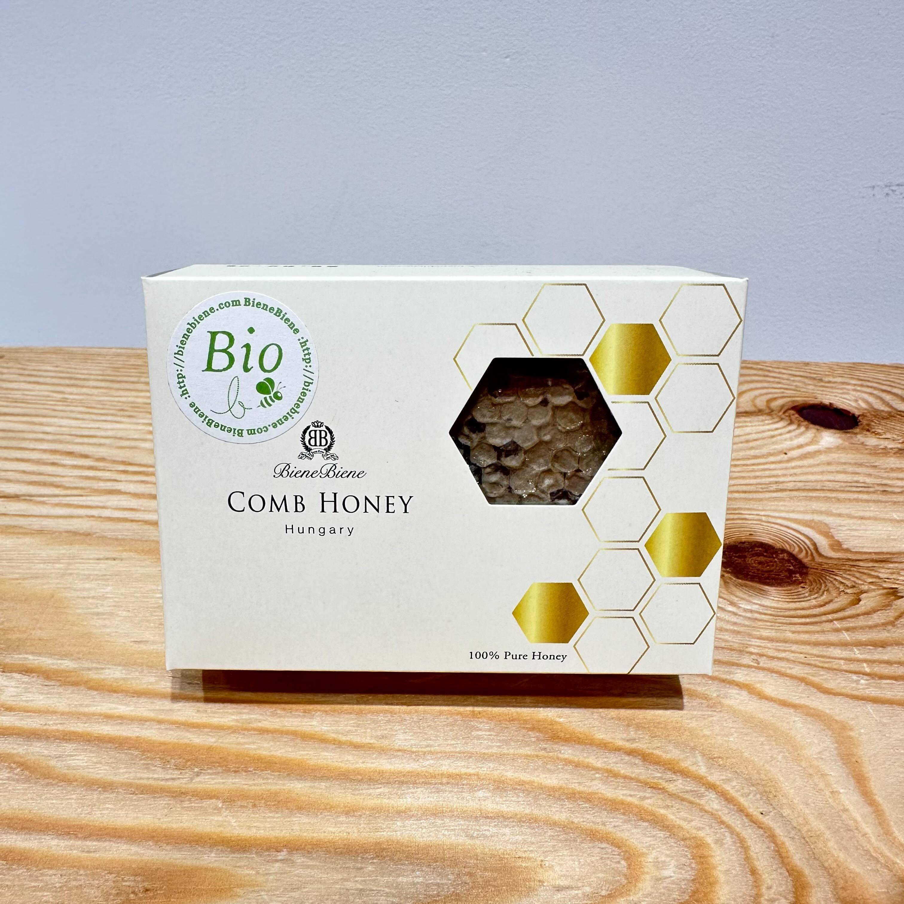 巣はちみつ オーガニック アカシアコムハニー 化粧箱入り 200g