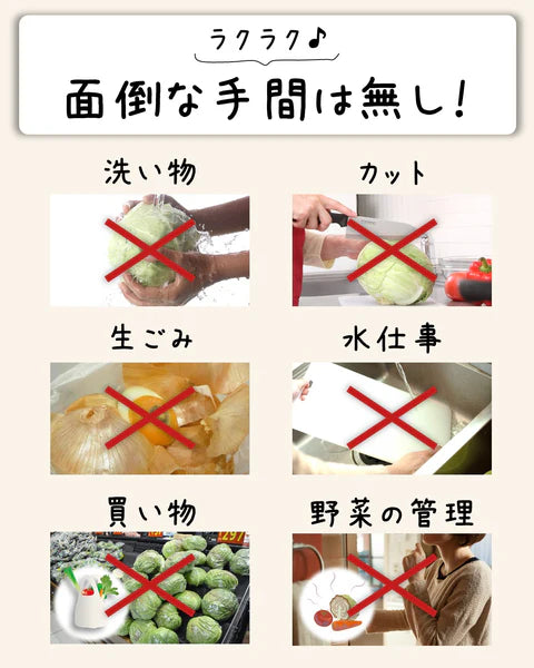 ライフアベイル株式会社が販売するリフ工房 九州の野菜としいたけにこだわった 5種のドライベジ 全2種
