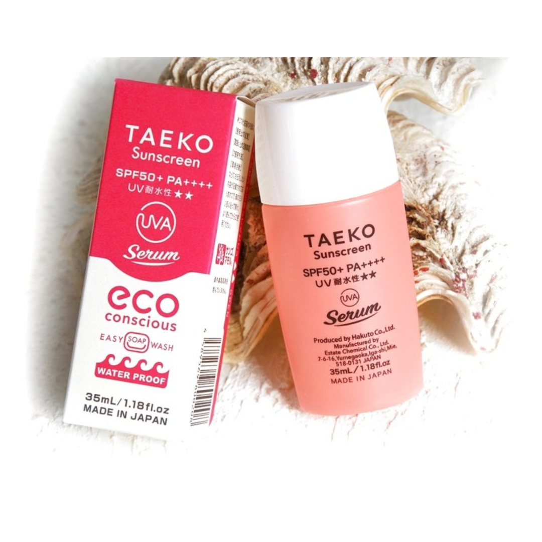 伯東株式会社が販売するTAEKO サンスクリーン(日焼け止め美容液)