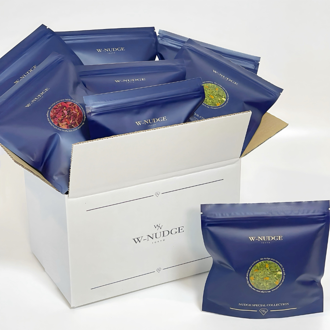 W-NUDGEが販売する国産無農薬の薬膳ハーブティー