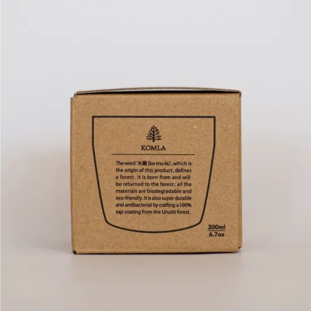 合同会社COCOOが販売する紙漆カップKOMLA pastels 全3種