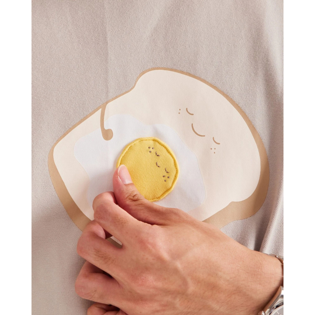 MAYNAMI株式会社が販売するmimimono トースト大人用Tシャツ