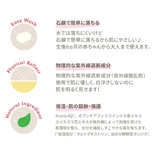 株式会社JABLEが販売するピーチアンド M UVパクト