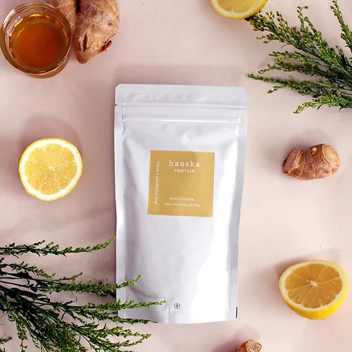 株式会社hauskaが販売するhauska PROTEIN 代謝血行プロテイン ハニージンジャー味