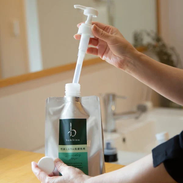 株式会社ミネラリストが販売するbambina竹炭ミネラル洗濯洗剤1000ml