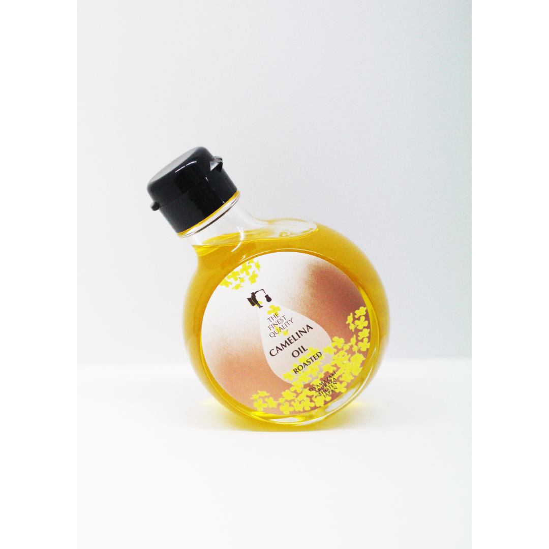 ナルックスホールディングス株式会社が販売するTHE FINEST QUALITY CAMELINA OIL ROASTED