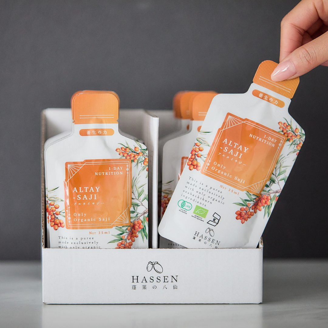 株式会社八仙が販売する携帯用薬膳ドリンク「アルタイサジー」