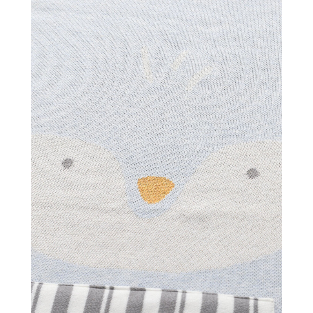 MAYNAMI株式会社が販売するペンギンニットブランケット