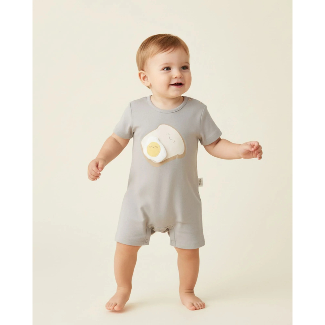 MAYNAMI株式会社が販売するmimimono トーストベビーロンパース