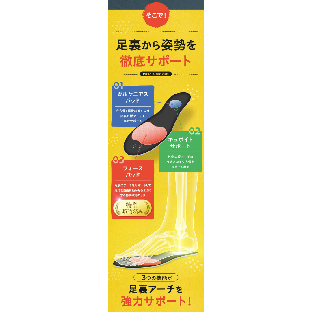 株式会社バッカスが販売するPitsole for kids
